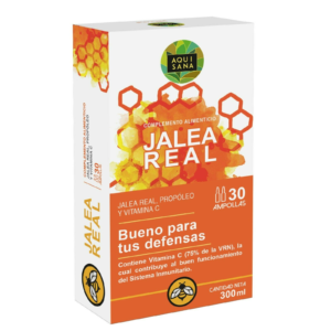 Jalea Real Propoleo Vitamina C Suplemento Refuerza Sistema Inmune 30 Ampollas