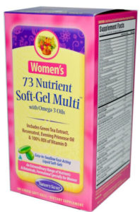 Natures Secreto - Mujer 73 Nutriente Softgel Multi Con / Omega-3 Oils 