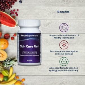 Skin Care Plus - Cuidado De La Piel - 60 Comprimidos - Simplysupplements